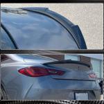 Infiniti Q60 Q60S 2016-2022 Rear Trunk Spoiler Carbon Fiber