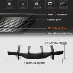 Chevrolet Corvette C8 Stingray 2020-2023 Rear Bumper Diffuser Lip Carbon Fiber/FRP
