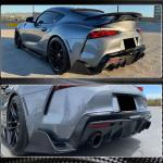 Toyota GR Supra A90 A91 2020-2023 Rear Bumper Splitters Carbon Fiber