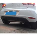 Volkswagen VW Golf 6 MK6 Base Hatchback 2010-2013 Rear Bumper Diffuser Carbon Fiber