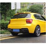 BMW 1 Series F20 125i M Sport Pre-LCI 2012-2015 Rear Bumper Diffuser Carbon Fiber