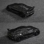 Universal By Handmade Car Model for car enthusiasts Full Carbon Fiber Forged Pattern
