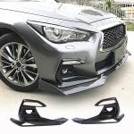 Infiniti Q50 Sport 2018-2022 Fog Light Covers Carbon Fiber/FRP