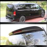 Mercedes Benz V Class W447 2018-2020 Rear Roof Spoiler Dry Carbon Fiber