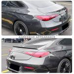 CLE-Class Rear Trunk Spoiler for 2024-2026 Mercedes-Benz CLE-Class Coupe | For CLE300 CLE450 CLE53 AMG 2024-2026 UV Protected ABS Aerodynamic Wind Splitter Wing Gloss Black Rear Trunk Spoiler Wing