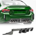 Dry Carbon Fiber Rear Bumper Diffuser for BMW G87 M2 Coupe 2022 2023 2024 | Low Bumper Lip Spoiler Lightweight Exhaust Diffuser Cover Body Kit