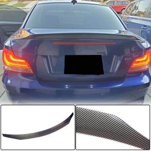 BMW 1 Series E82 1M Coupe 2008-2013 Rear Trunk Spoiler Carbon Fiber