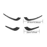 Audi S4 A4 S Line B9 Sedan 2017-2020 Front Bumper Vents Dry Carbon Fiber