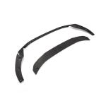Audi S4 A4 Sline B9.5 Sedan Facelift 2020UP Front Bumper Lip Carbon Fiber