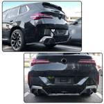 Carbon Pattern Rear Bumper Diffuser Compatible with BMW X3 G45 G48 M Sport 2025 2026 ABS Lower Bumper Lip Spoiler Body Kit Factory Outlet