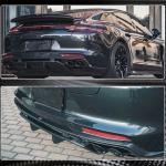 Porsche Panamera 971 2017-2019 Rear Bumper Diffuser Carbon Fiber
