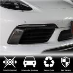 Porsche 718 (982) Boxster Cayman 2016-2019 Fog Light Covers Dry Carbon Fiber/FRP