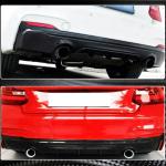 BMW 2 Series F22 F23 220i 228i 230i M Sport M235i M240i 2014-2019 Rear Bumper Diffuser Carbon Fiber