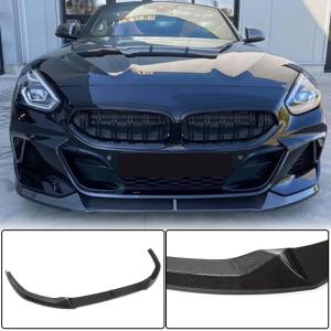 BMW Z4 G29 M Sport M40i 2019-2021 Front Bumper Lip Carbon Fiber