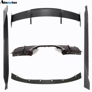 BMW 4 Series G82 M4 2-Door 21-23 Carbon Fiber Aero Body Kit(Front Lip, Side Skirts, Rear Diffuser & Trunk Spoiler)