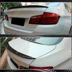 BMW 5 Series F10 M5 2011-2018 Carbon Fiber Rear Trunk Spoiler Boot Wing Lip
