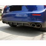 For Maserati Ghibli S Q4 Sedan 14-17 Carbon Fiber Rear Bumper Diffuser Body Kit