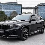 BMW X5M F95 LCI (2024+) Glossy Black ABS Side Skirts-Direct Fit