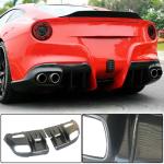 Ferrari F12 Berlinetta 2012-2014 Rear Bumper Diffuser Carbon Fiber