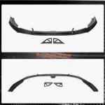 Audi S4 A4 Sline B9 Sedan Facelift 2020 2021 Front Bumper Lip Carbon Fiber