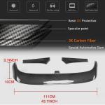Volkswagen VW Golf 7 7.5 MK7 MK7.5 Standard/R-Line 2014-2019 Rear Roof Spoiler Carbon Fiber