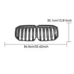 BMW X7 G07 2019-2022 Front Grille Dry Carbon Fiber