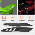 Ferrari 458 Italia Spider 2-Door 2011-2013 Front Bumper Vents Carbon Fiber