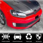 Volkswagen VW Golf 6 MK6 GTI 2010-2013 Front Bumper Lip Carbon Fiber
