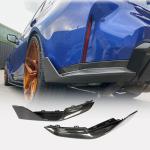 BMW 3 Series G80 M3 2021+ Rear Bumper Splitters Carbon Fiber