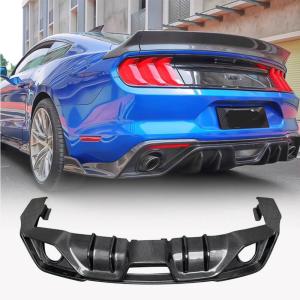 Ford Mustang S650 2018-2024 Carbon Fiber Rear Bumper Diffuser Lip