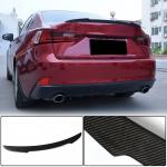 Lexus IS IS200t IS250 IS300 IS350 13-20 IS F 13-14 Rear Trunk Spoiler Carbon Fiber