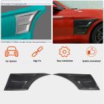 Ford Mustang V6 V8 GT 2015-2020 Side Fender Vents Carbon Fiber