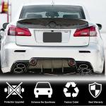 Lexus XE20 IS250 IS300 IS350 IS F Sedan 2006-2012 Rear Trunk Spoiler Carbon Fiber