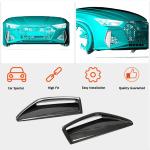 Audi RS6 C8 Avant 2019-2022 Front Bumper Vents Dry Carbon Fiber