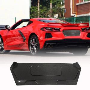 Chevrolet Corvette C8 2-Door 2020-2023 License Plate Frame Cover Dry Carbon Fiber