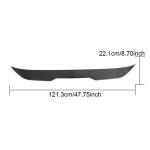 BMW G87 M2 Coupe 2-Door 2023+ Rear Trunk Spoiler Dry Carbon Fiber