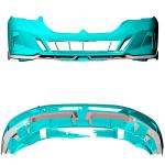 BMW 5 Series I5 G60 M Sport 2024+ Front Bumper Lip Dry Carbon Fiber