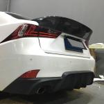 Lexus IS200t IS250 IS300 IS350 IS F Rear Trunk Spoiler Carbon Fiber