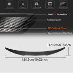BMW X4 G02 X4M F98 2019-2025 Carbon Fiber Rear Trunk Spoiler