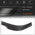 Fiat 500 Abarth 595 2010-2020 Rear Roof Spoiler Real Carbon Fiber