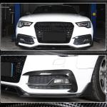 2012–2016 Audi A5 S line / S5 B8.5 Carbon Fiber / FRP Front Bumper Vent Fins