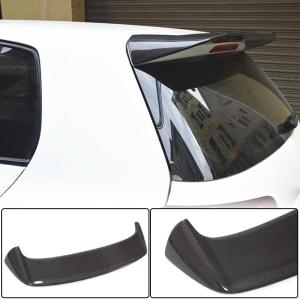 Volkswagen VW Golf 6 MK6 Base 2010-2013 Rear Roof Spoiler Carbon Fiber