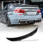 Trunk Spoiler Compatible with 2010-2016 BMW 5 Series F10 and M5 F10 Car Rear Boot Lid Highkick Wing Lip Factory Outlet