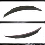 Mercedes Benz C Class W204 C200 C300 C63 Sedan 2007-2014 Rear Trunk Spoiler Carbon Fiber