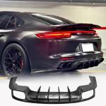 Porsche Panamera 971.2 2017-2026 Rear Bumper Diffuser Lip Spoiler Carbon Fiber