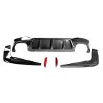 BMW 5 Series F90 M5 Pre-LCI 2017-2019 Rear Bumper Diffuser Carbon Fiber
