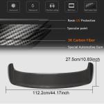 Volkswagen VW Golf 6 MK6 Base 2010-2013 Rear Roof Spoiler Carbon Fiber
