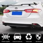 Toyota 8th Gen Camry LE SE XLE XSE 2018-2022 & for Honda Accord 10th Gen Rear Trunk Spoiler Glossy Black