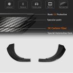 Mercedes Benz (W117) C117 CLA45 Base 2013-2015 Front Bumper Splitters Carbon Fiber