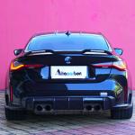 BMW 4 Series G22, G82 M4 Coupe 2021-2025 Rear Trunk Spoiler Carbon Fiber
